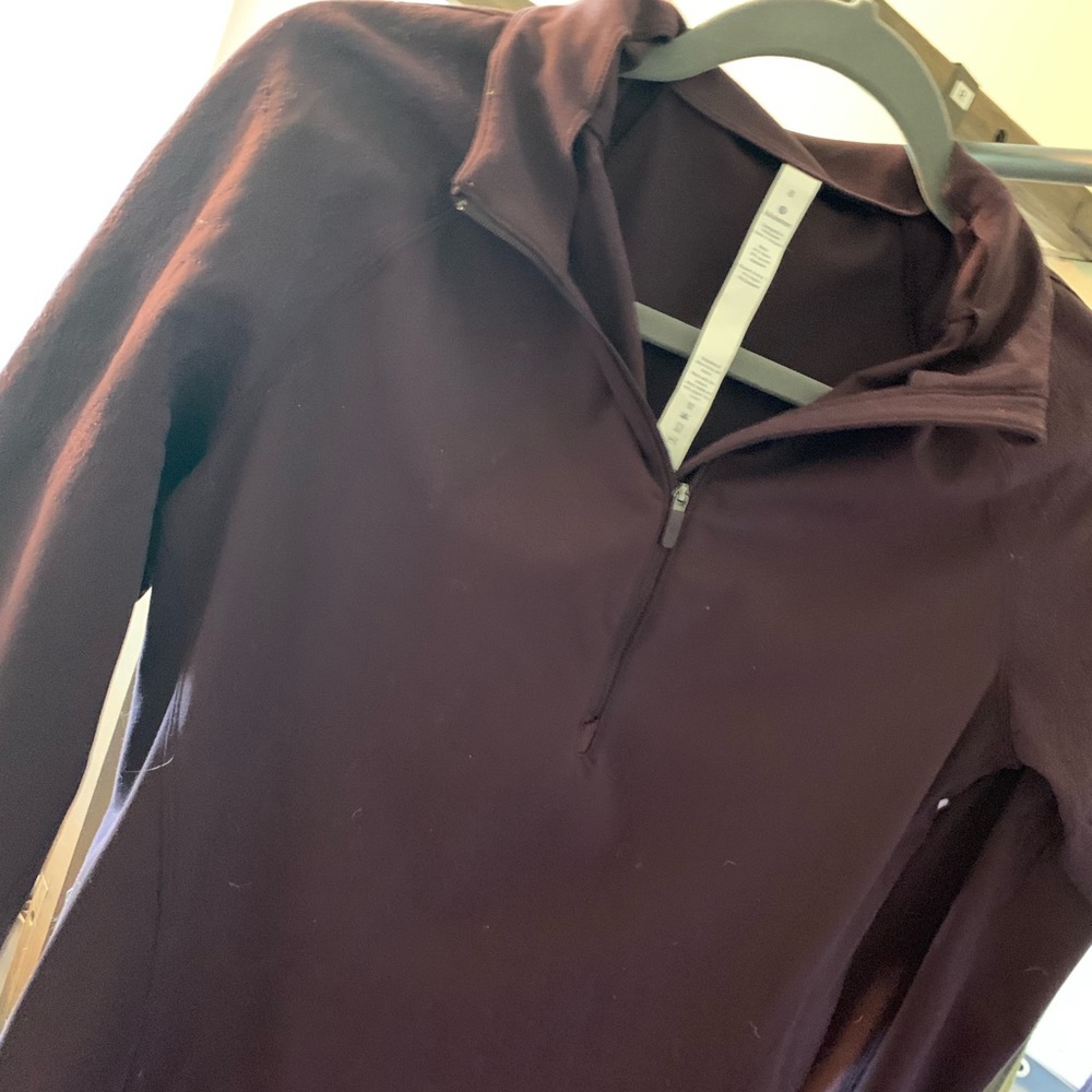 Merlot Lululemon quarterzip